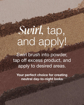 Mineral Fusion brush picking up Coffee Break shadow showing easy pickup and minimal fallout
