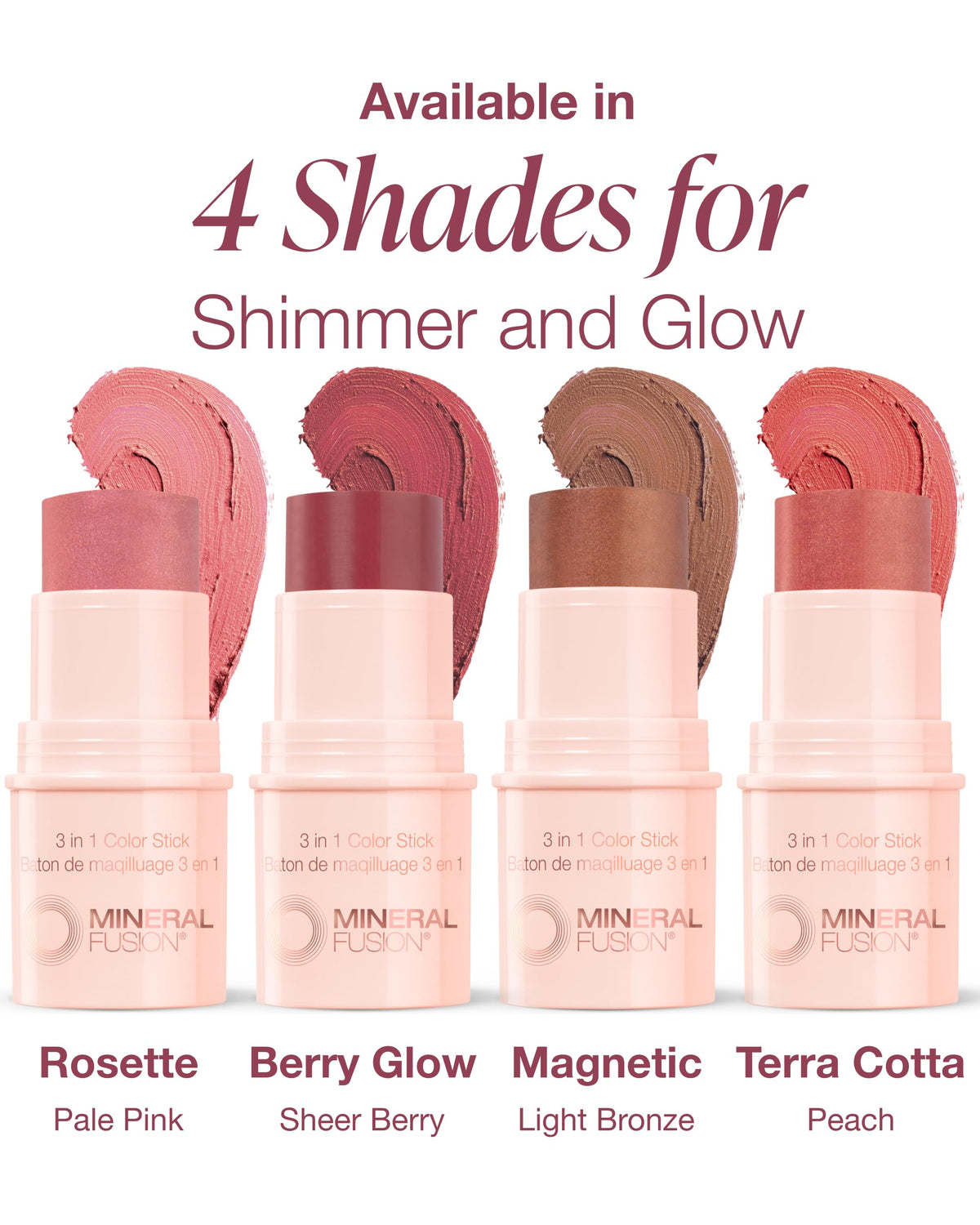 Mineral Fusion swept on eyelid highlighting soft bronze shadow and blendable coverage