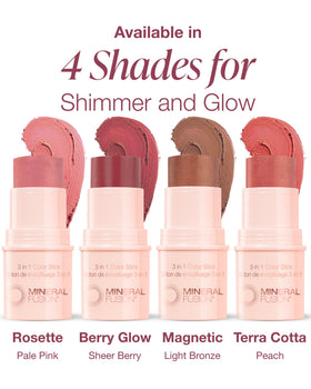 Mineral Fusion swept on eyelid highlighting soft bronze shadow and blendable coverage