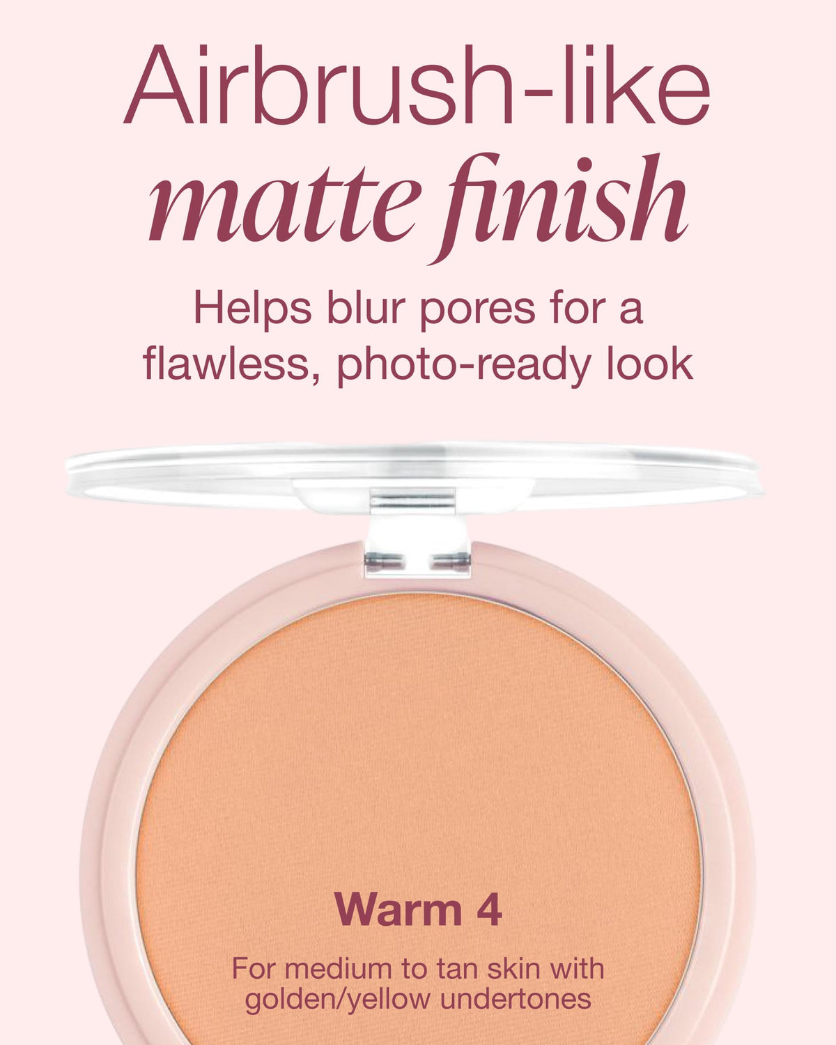 Mineral Fusion compact open with brush to show application and easy touch-ups