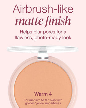 Mineral Fusion compact open with brush to show application and easy touch-ups