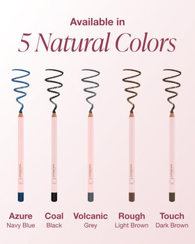 Mineral Fusion eyeliner used to create a smoky eye showing blendable finish