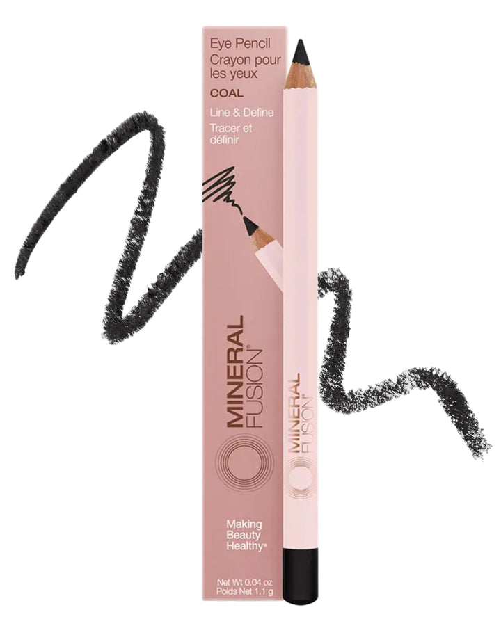 Mineral Fusion eye pencil front packaging showing sleek pencil and shade