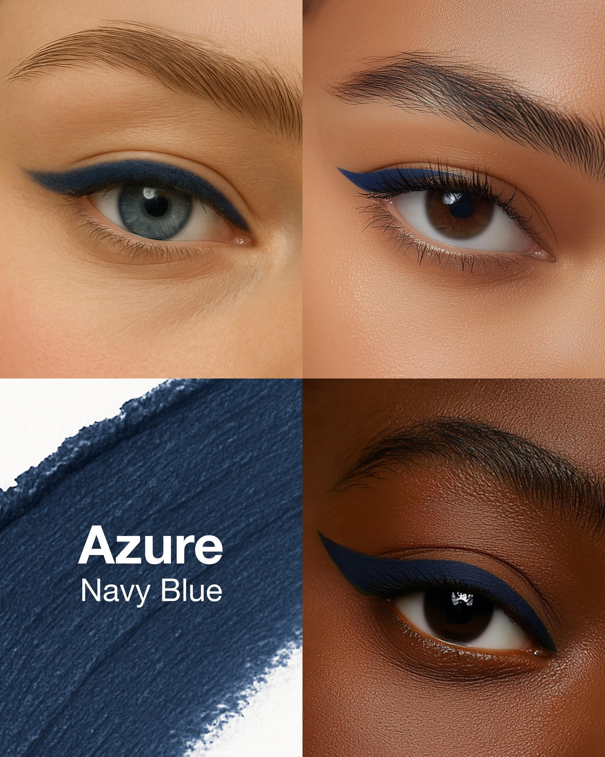 Mineral Fusion application on eyelid demonstrating easy blending and comfort