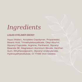Mineral Fusion applied on eyelid illustrating clean wing and long-wearing finish