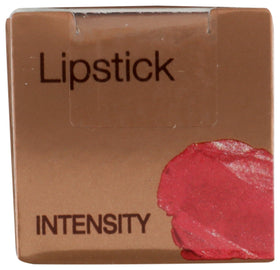 Mineral Fusion lipstick held in hand showing pocket-friendly .137 oz size benefit