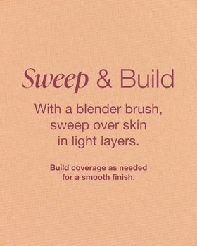 Swatch of Mineral Fusion Olive 2 on skin illustrating natural undertone match and coverage