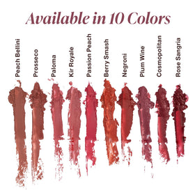 Mineral Fusion lifestyle evening look with Plum Wine adding long-lasting color benefit