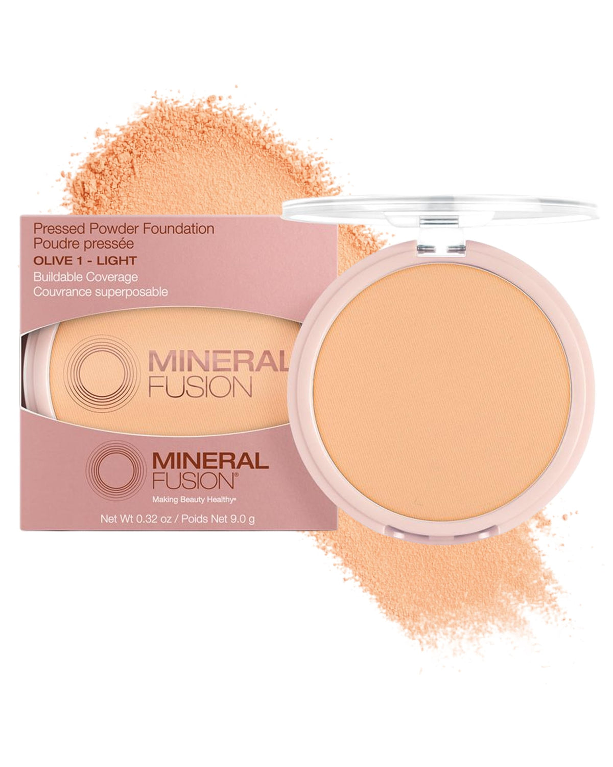 Mineral Fusion front compact showing sleek packaging and travel-ready convenience