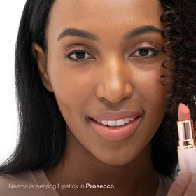 Mineral Fusion open lipstick bullet texture highlighting smooth glide