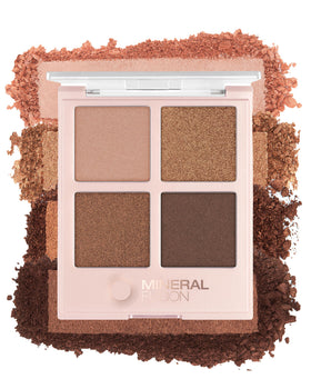 Mineral Fusion front packaging showing compact quad and brand clarity