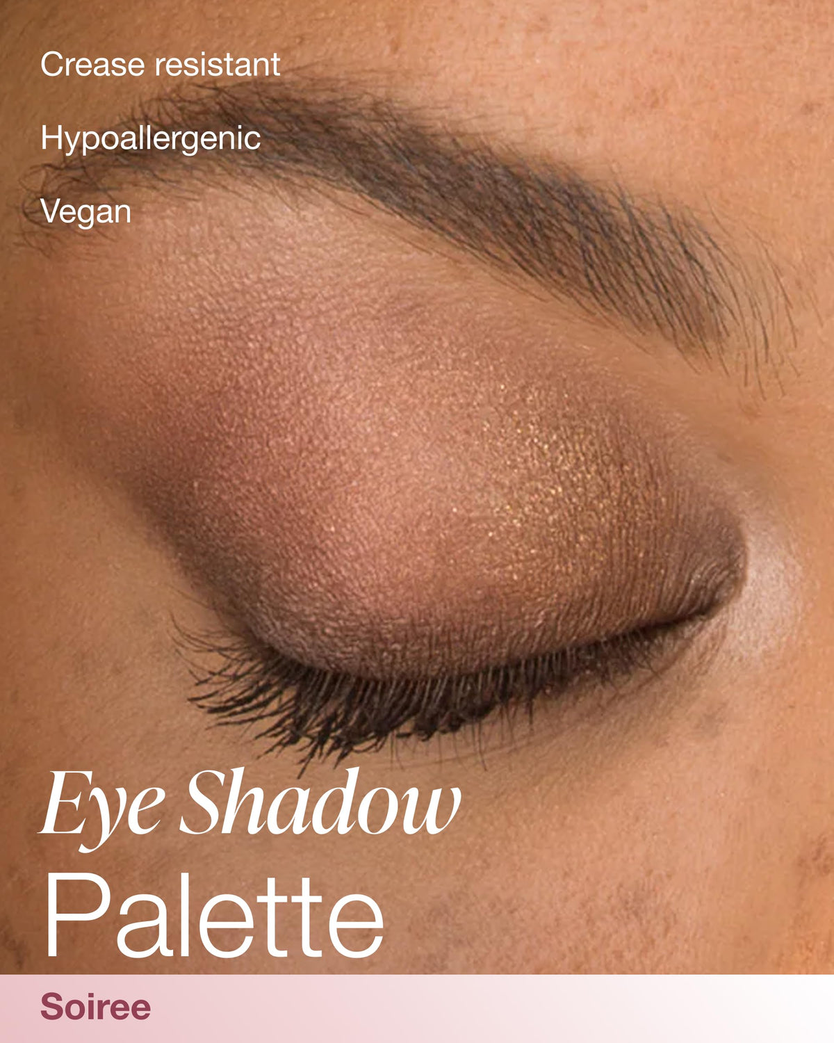 Mineral Fusion open palette top view displaying four complementary shades