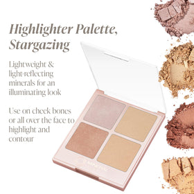 Mineral Fusion texture swipe illustrating lightweight shimmer and blendability on skin