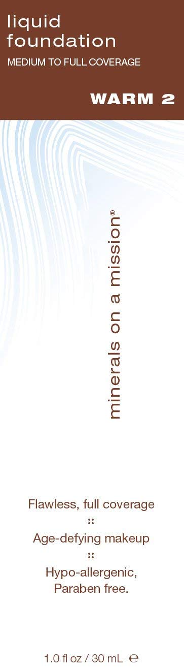 Mineral Fusion swatches of Warm 2 on forearm showing true medium golden match benefit