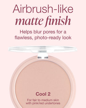Mineral Fusion close-up texture revealing triple-milled fine powder for silky finish