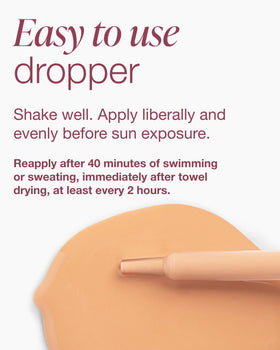 Mineral Fusion bottle inside a small travel bag for on-the-go sun protection