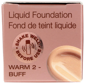 Mineral Fusion swatches on forearm showing Warm 2 shade match benefit