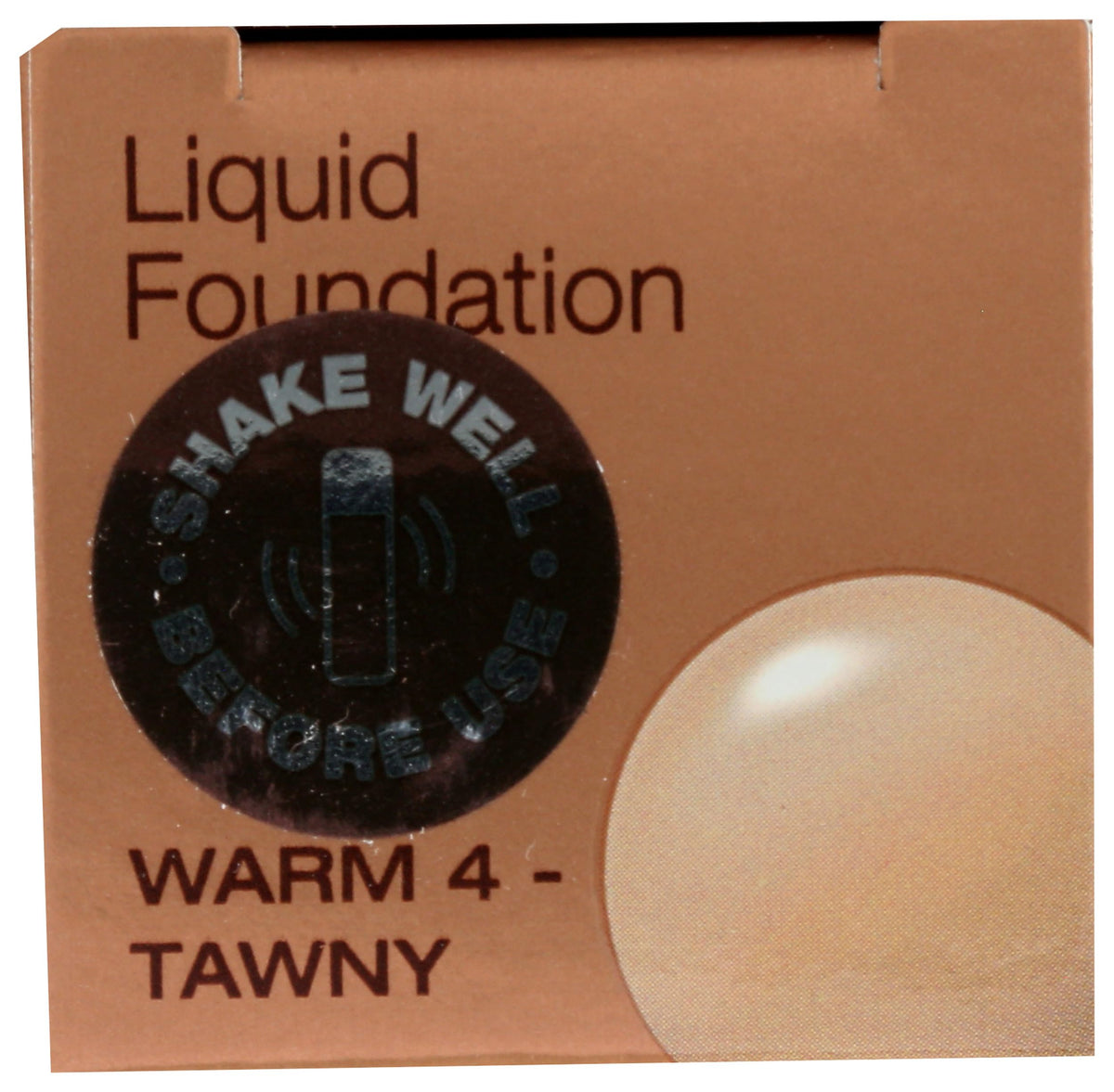 Mineral Fusion texture swatch of Warm 4 displaying smooth, blendable finish and matte look