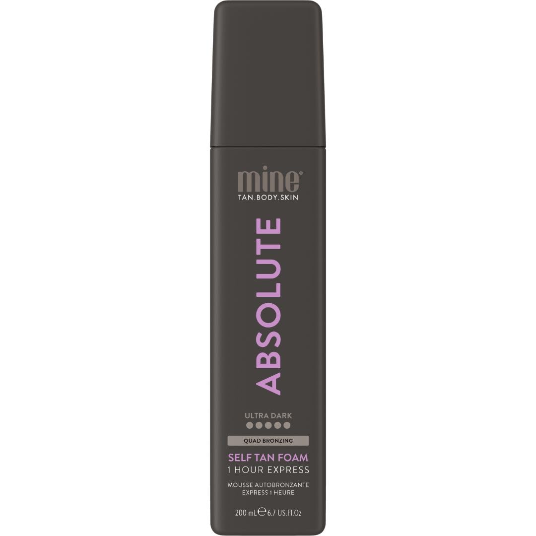 MINETAN BODY.SKIN front packaging showing product and benefit of deep bronze