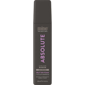 MINETAN BODY.SKIN front packaging showing product and benefit of deep bronze