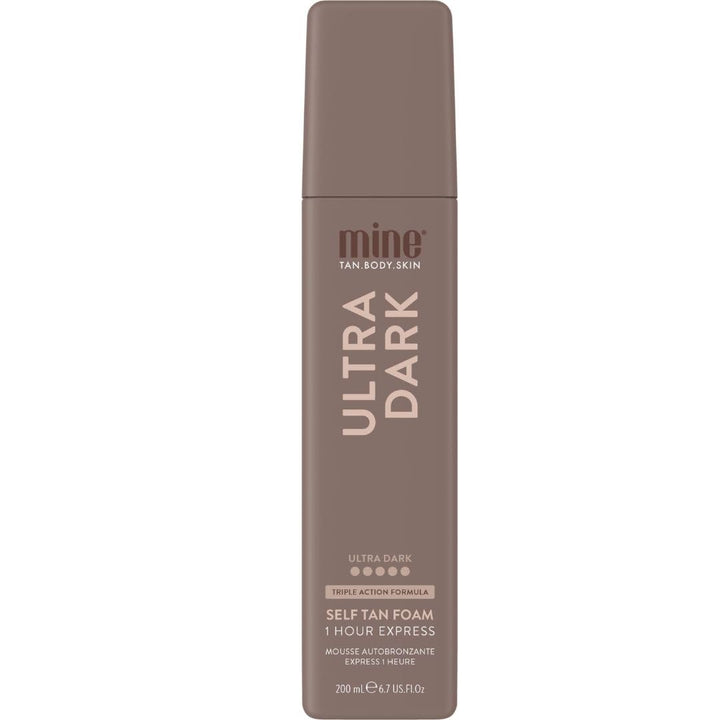 MINETAN BODY.SKIN front packaging showing product and benefits