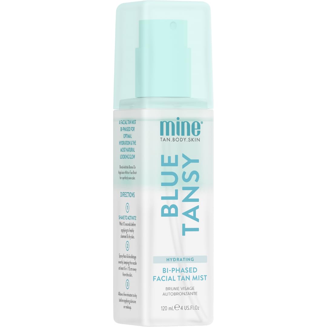 MINETAN front bottle pump shot showing sleek packaging and clear mist
