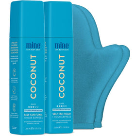 MINETAN front packaging showing full coconut duo bundle and tools