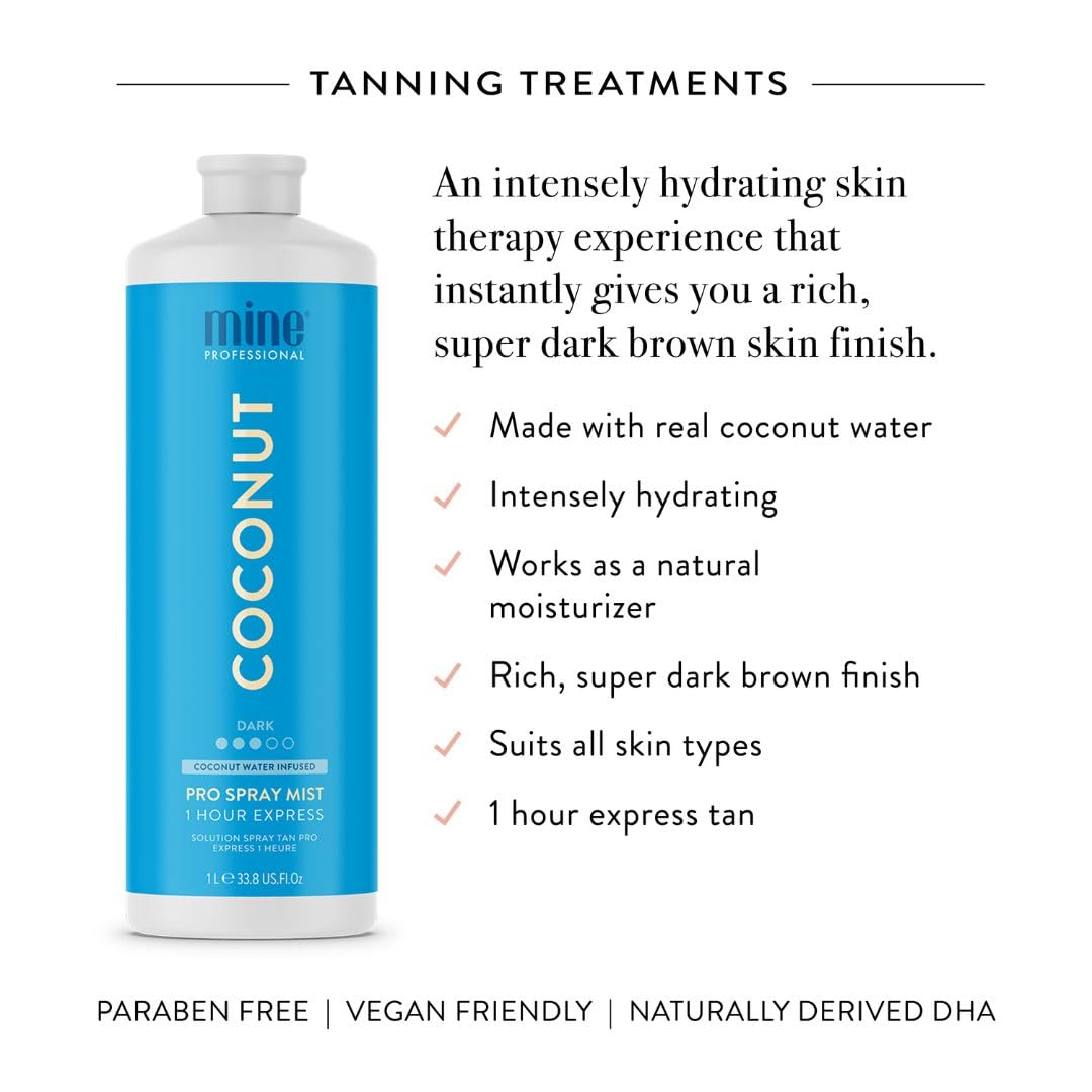 MINETAN coconut solution droplet texture highlighting hydrating coconut base