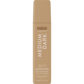 MINETAN BODY.SKIN front packaging showing size and collection benefit