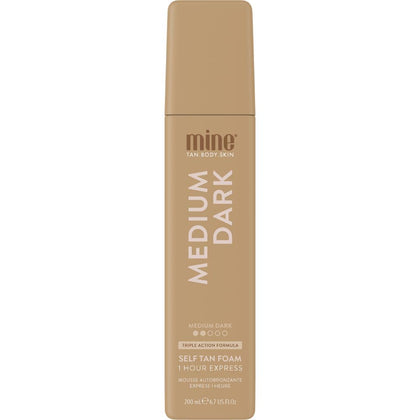 MINETAN BODY.SKIN front packaging showing size and collection benefit
