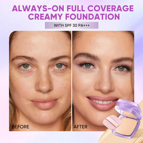 MINIMELI texture close-up cream-to-liquid blend for smooth streak-free application