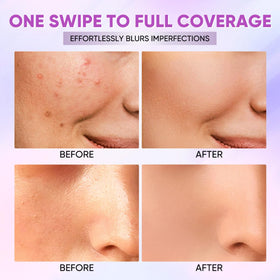 MINIMELI cream-to-liquid texture close-up demonstrating smooth blendability