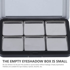 minkissy palette with eyeshadow pans installed for customizable looks