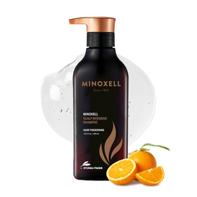 MINOXELL front packaging showing bottle and label with clear benefit