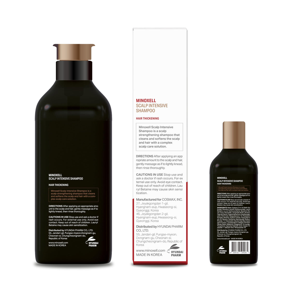 MINOXELL lifestyle bathroom shelf showing premium daily use benefit