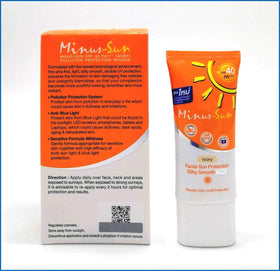 Minus (Sol) silky mousse texture close-up highlighting lightweight spreadability and finish