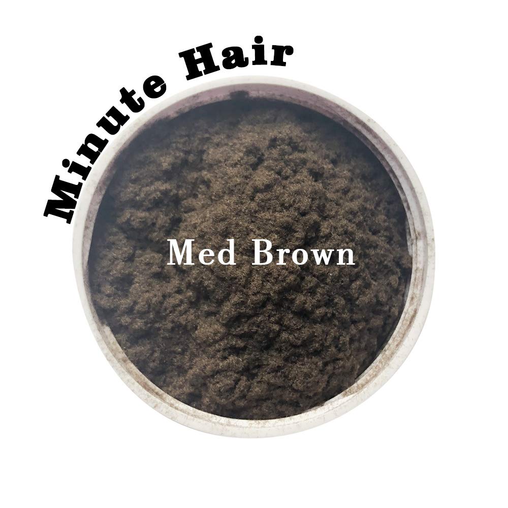 Minute Hair fiber texture closeup highlighting natural blending benefit