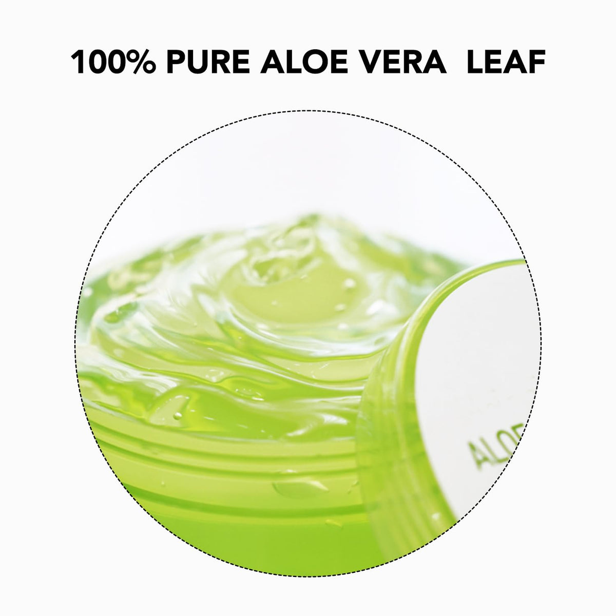 MIRACLAIR gel applied to hand demonstrating instant cooling relief