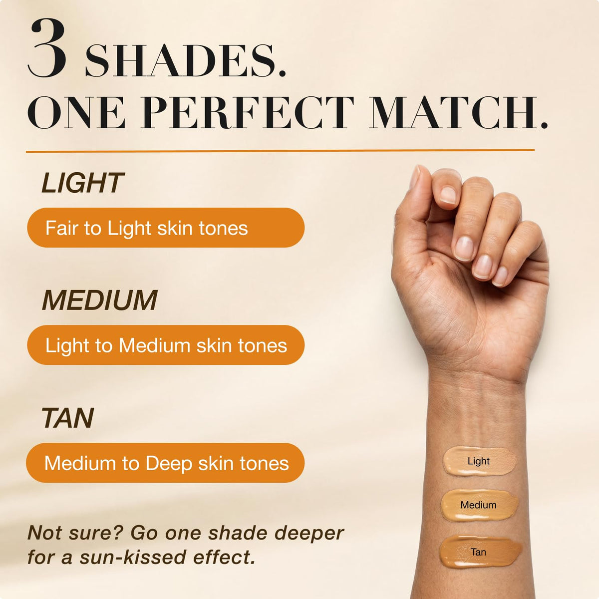 Miracle de Paris before and after on legs showing effective coverage
