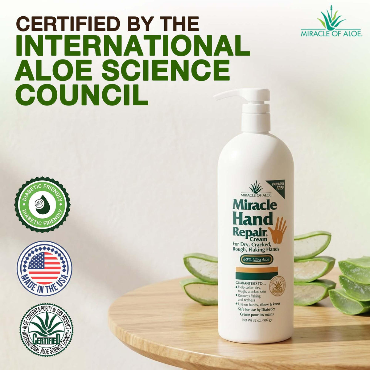 Miracle of Aloe gel texture close-up illustrating deep hydration