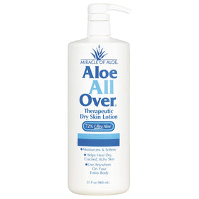 Miracle of Aloe front packaging 32oz showing product for long-lasting hydration