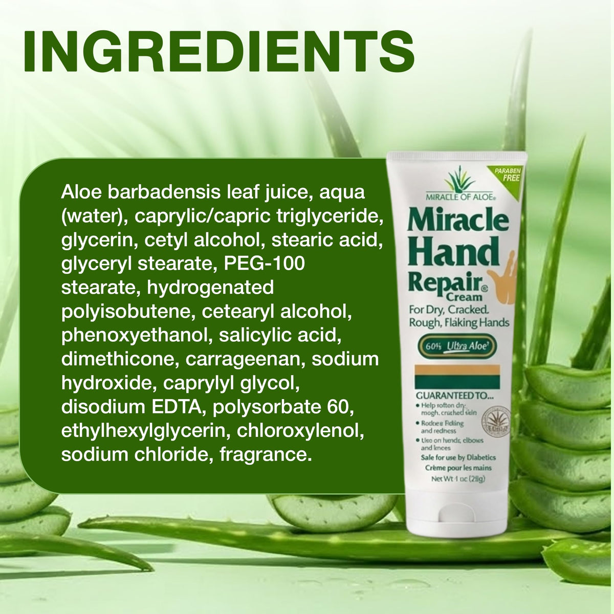 Miracle of Aloe hand applied to elbow showing versatility for knees and elbows benefit