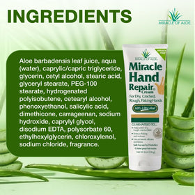 Miracle of Aloe in-use after washing hands demonstrating immediate softness benefit