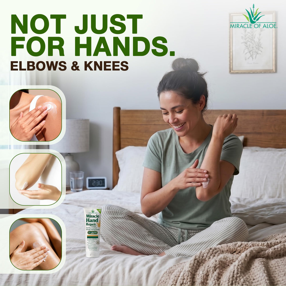 Miracle of Aloe ingredient label close-up emphasizing 60% aloe