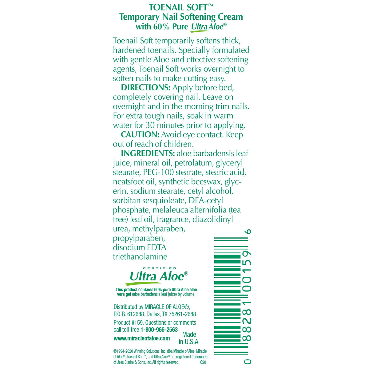 Miracle of Aloe in bathroom pedicure scene showing at-home salon results