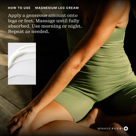 Miracle Plus cream texture close-up highlighting fast absorption
