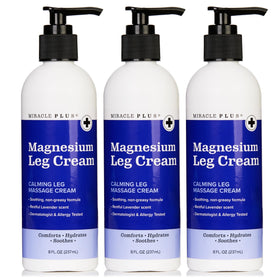 Miracle Plus front packaging showing jar and calming lavender scent benefit