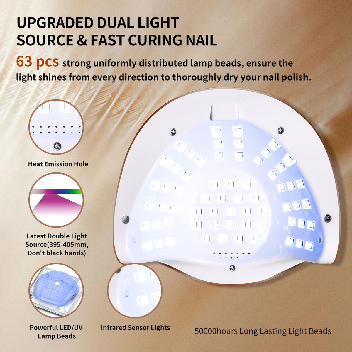 MIRAGE LAYON detachable base removed to show easy cleaning and pedicure access
