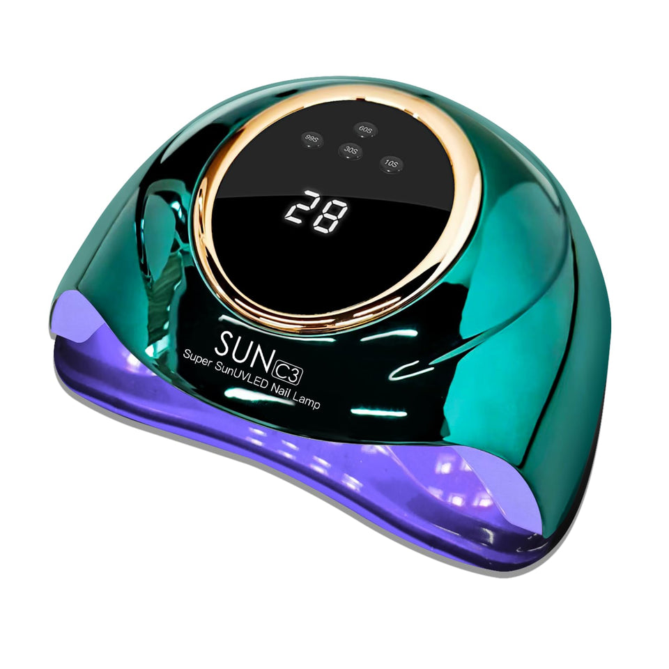 MIRAGE LAYON front view showing compact lamp and glossy finish for better workspace organization