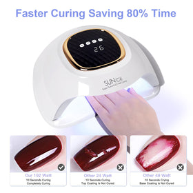 MIRAGE LAYON hand in lamp demonstrating infrared auto-sensor convenience